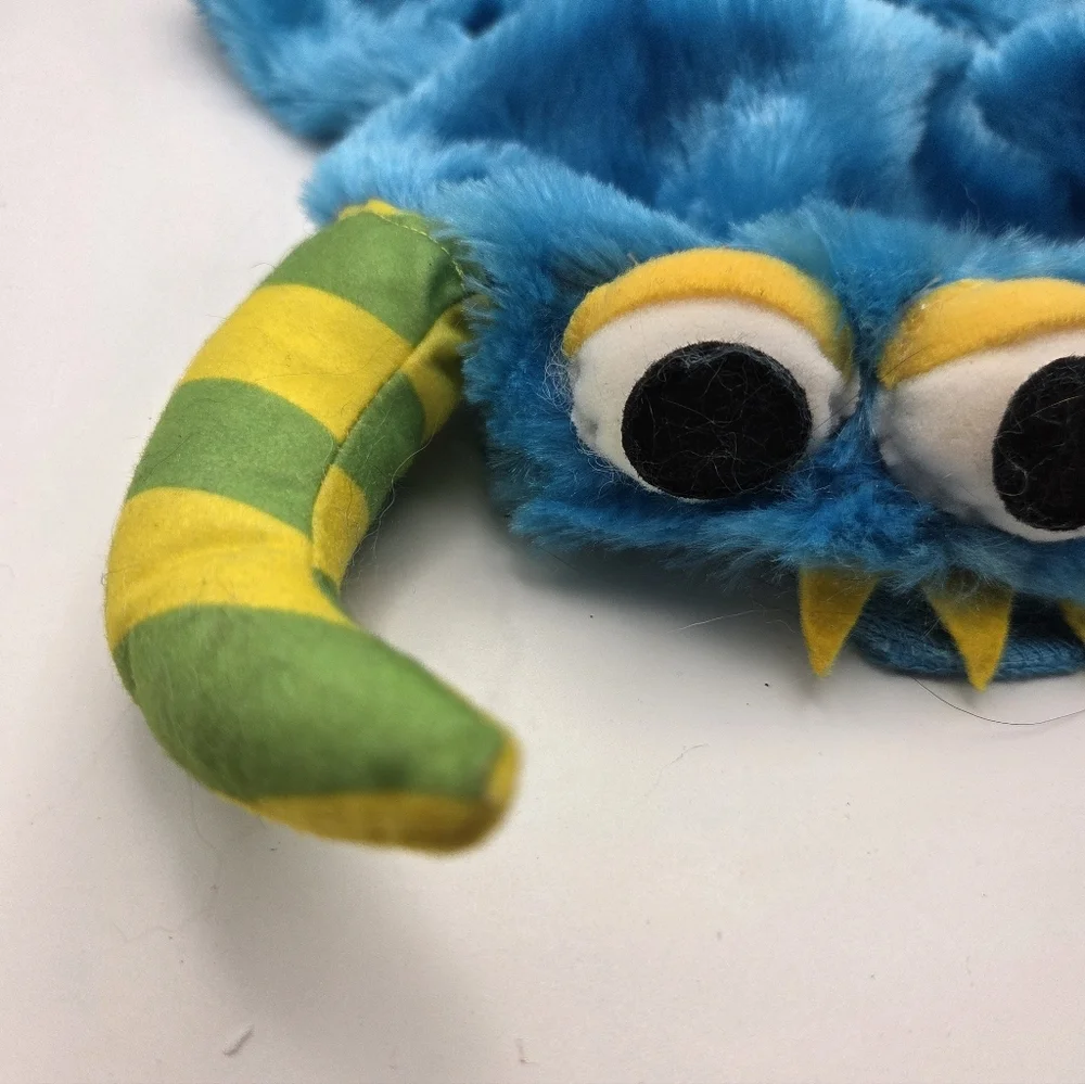 Sweet Cheeks Blue Green Monster Dog Costume Medium